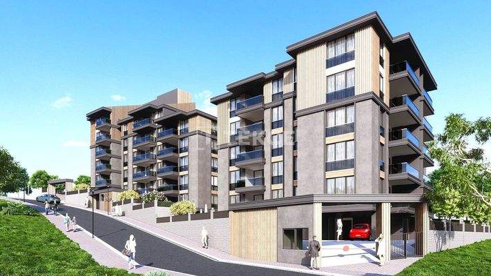 3-Bedroom Flats with Communal Pool in Mudanya Güzelyalı