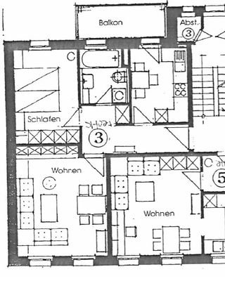 Grundriss WE 3