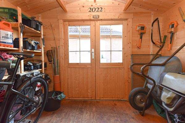 Gartenhaus - Innenansicht 