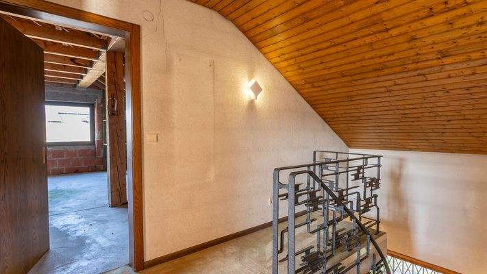 Zugang zum Speicher/Ausbaureserve im DG