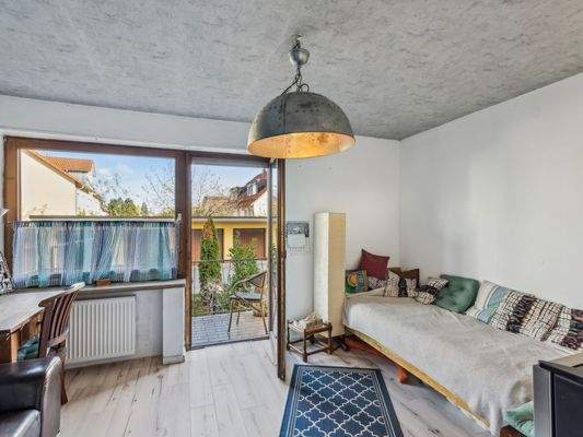 Esszimmer-Schlafzimmer