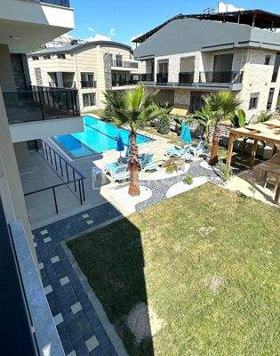 Flats in a Compound with Pool Near Golf Courses in Belek Turkey