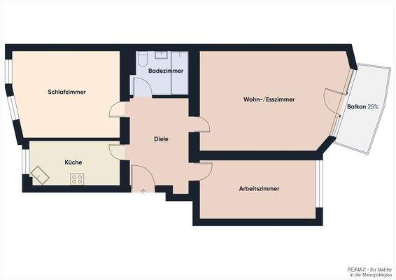 Grundriss Giraffe ohne Maße