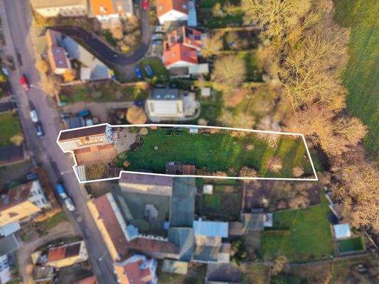 Aufsicht Grundstück