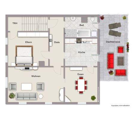 Grundriss Obergeschoss