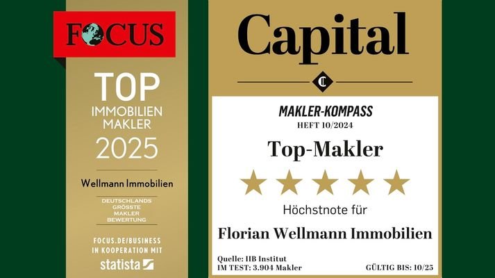 Top Makler Auszeichnungen 2025 von Focus und Capital
