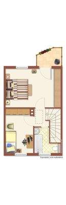 Grundriss Obergeschoss