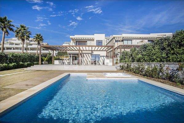 Ready to Move Beachfront Villa in a Gated Community in Marbella