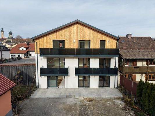 Südseite mit Balkon