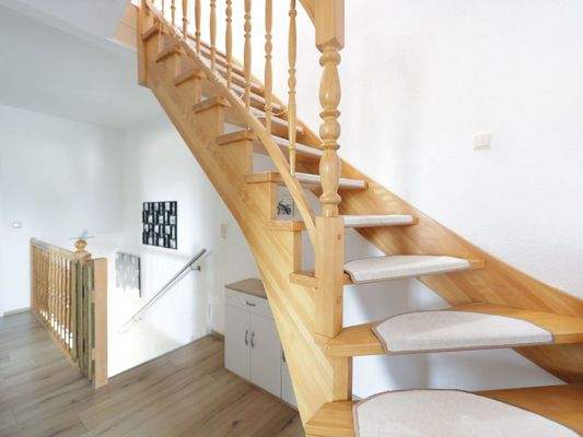 Blick auf die Treppe