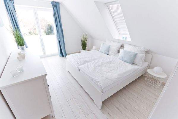 Schlafzimmer 1 mit Meerblick