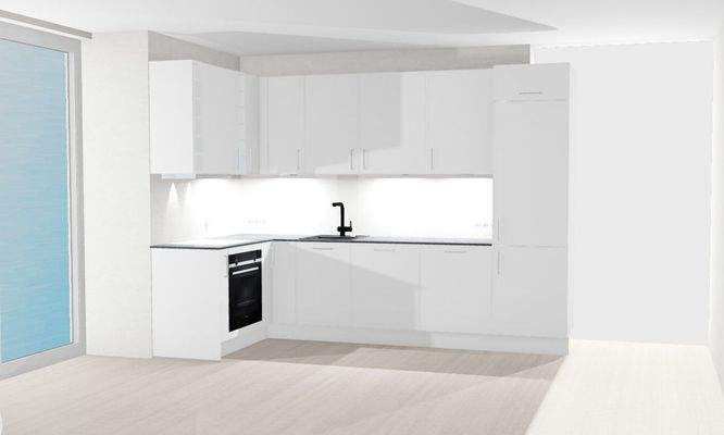 3D-Visualisierung Küche