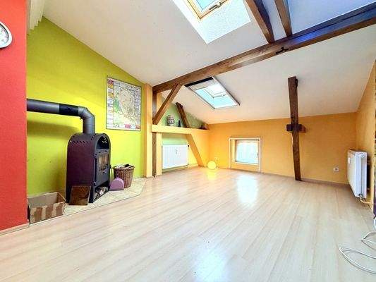 Wohnbereich Wohnung Dachgeschoss