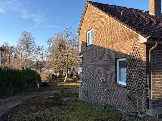 Seitenansicht Haupthaus