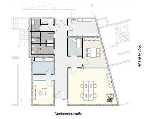 Büro EG –  ca. 220 m²