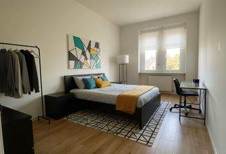 Schlafzimmer (Wohnidee) - (KI generiert)