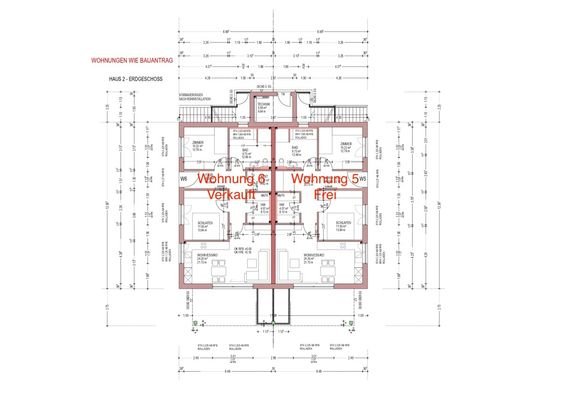 1- EG Wohnung wie Bauantrag
