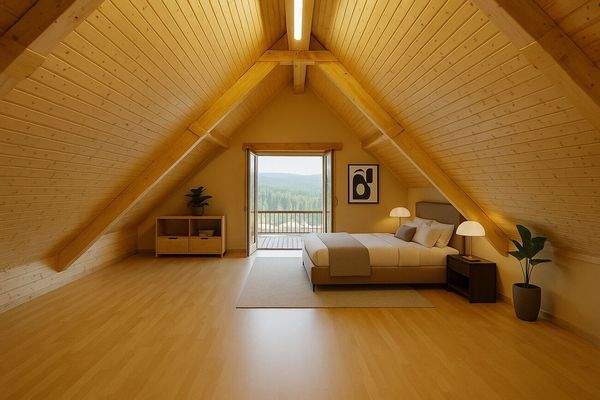 Visualisierung Dachspitz Garagenhaus