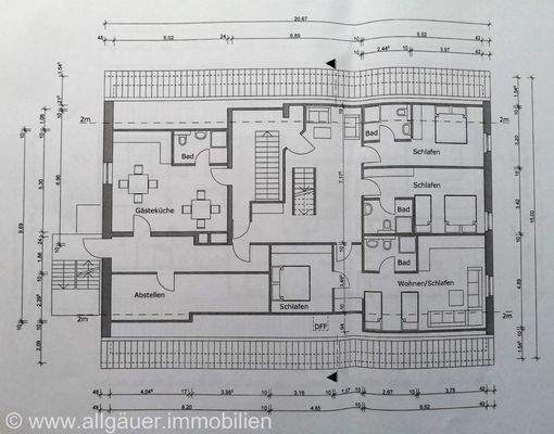 Grundriss Vorderhaus OG2