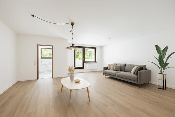 Wohnzimmer visualisiert