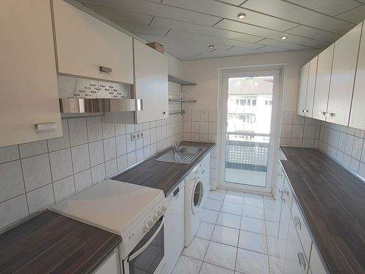 Einbauküche mit Gerätschaften