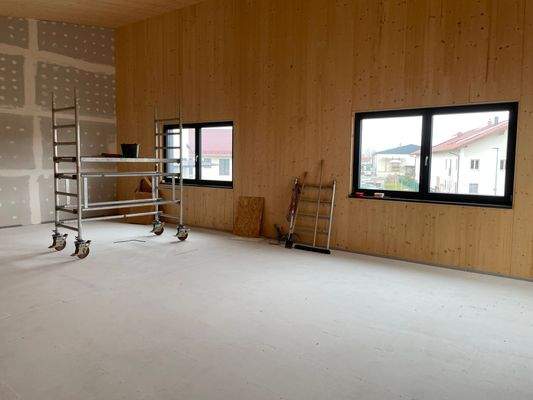 Teilbereich / Fensterfront