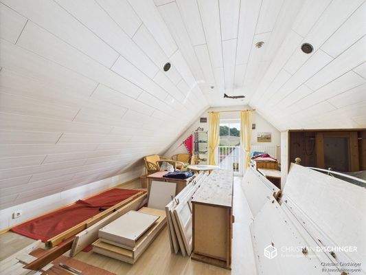 Ausgebautes Dachstudio
