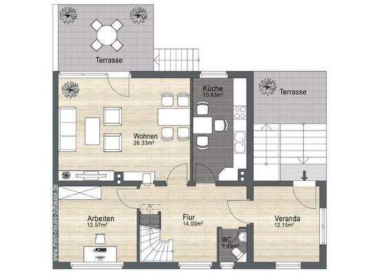 Grundriss Erdgeschoss