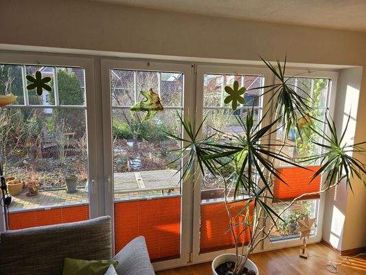 Große und helle Fenster