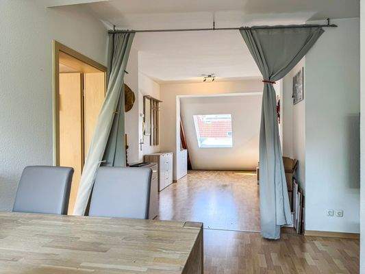 Offene Wohnatmosphäre