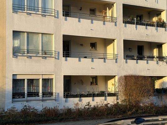 Außenansicht Wohnzimmer Loggia