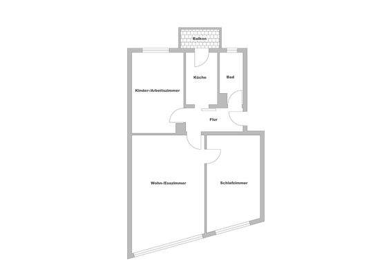Grundriss 2. OG re ohne Gewähr