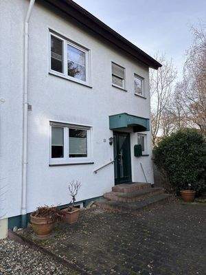 Hausansicht Eingangsbereich