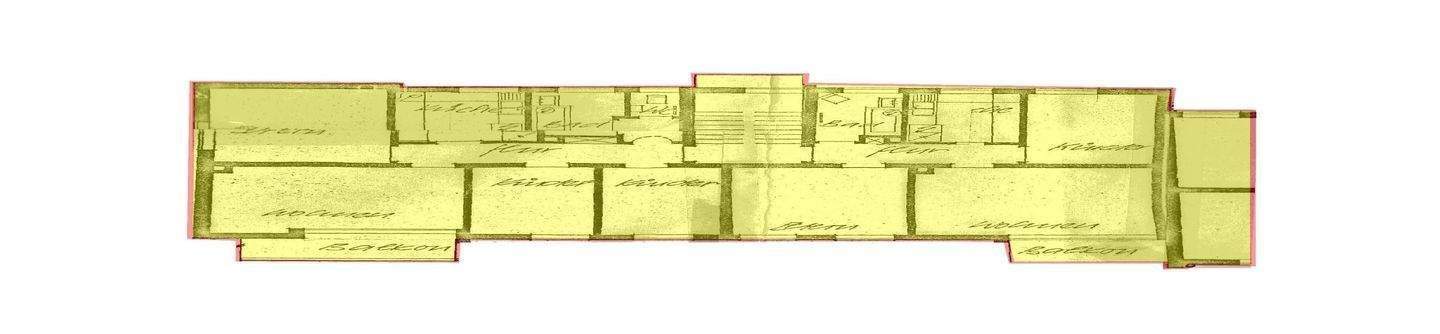 Grundriss Haus 1, Obergeschoss