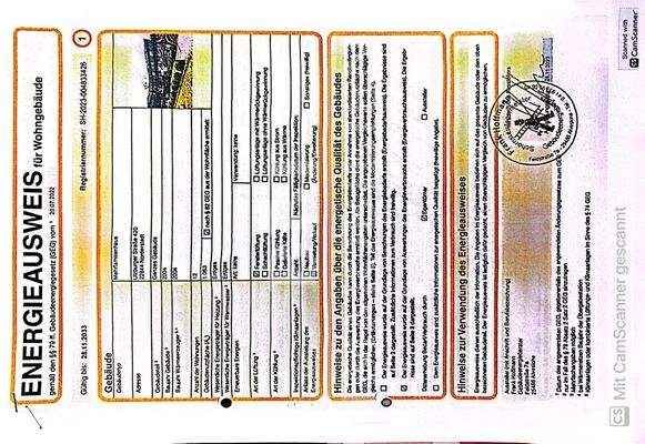 Energieausweis 12 Mietwohnungen