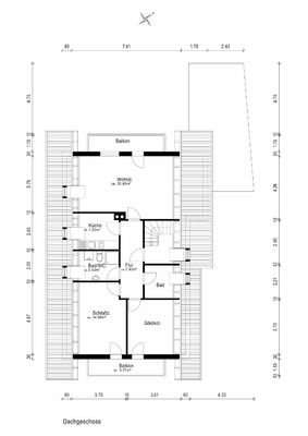 Grundriss Dachgeschoss