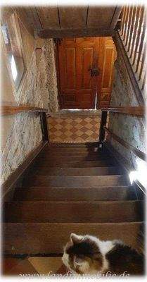 im Flur vor der Gaststube