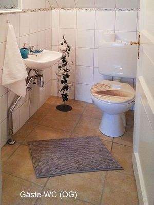 Gäste-WC im Obergeschoss