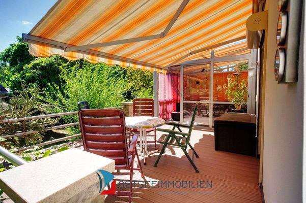 Terrasse u. Wintergarten