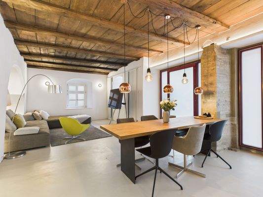 Offener Wohn- Essbereich