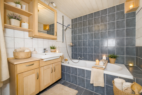 Badezimmer EG - KI generiert