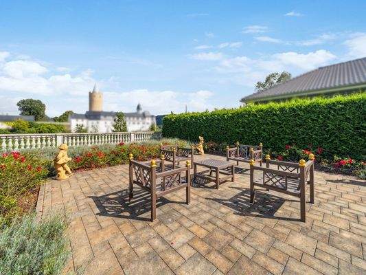 Sitzecke mit Terrasse