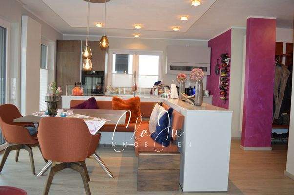 Essbereich und Küche