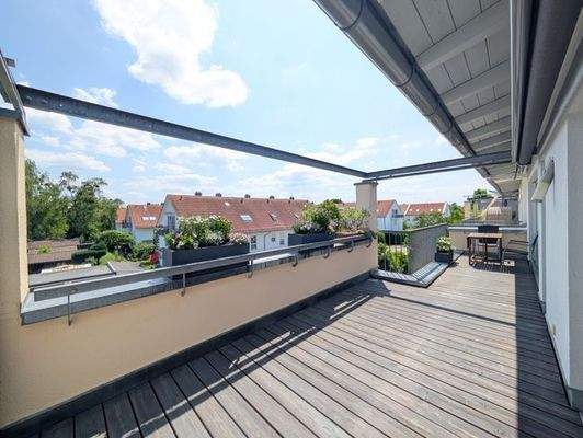 Süd-Dachterrasse