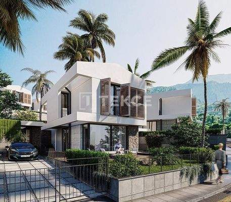 Villas with Sea Views in a Complex in North Cyprus Girne