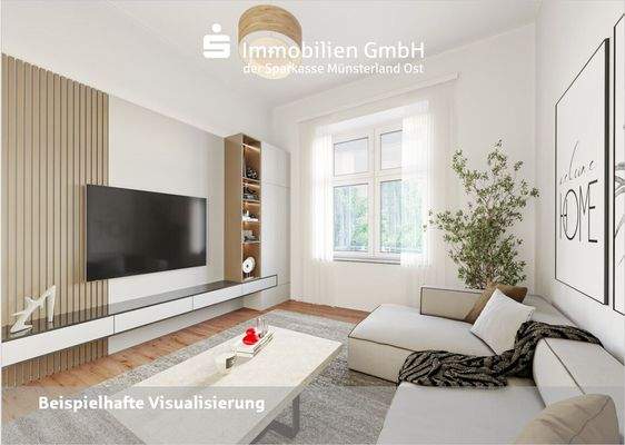 Visualisierung Wohnzimmer