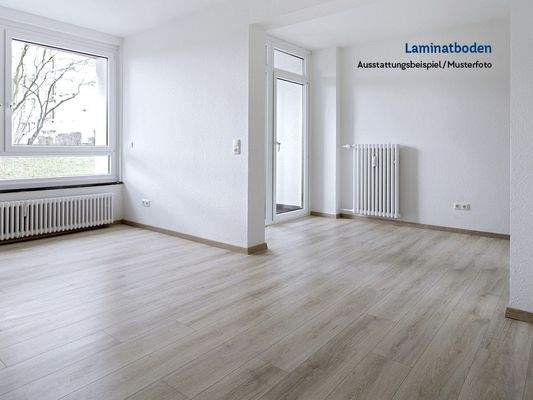 Musterfoto - Laminatboden Raumansicht