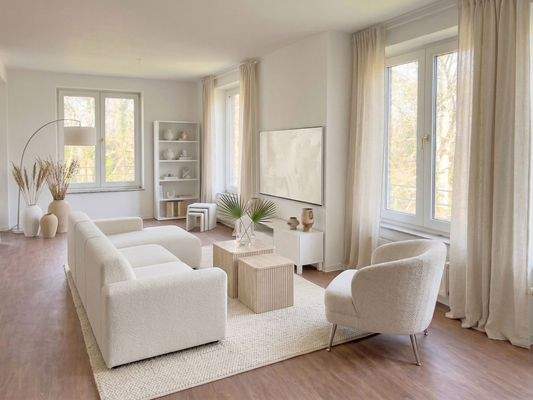 Wohnzimmer - Staging