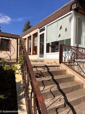 Terrasse Gartenansicht