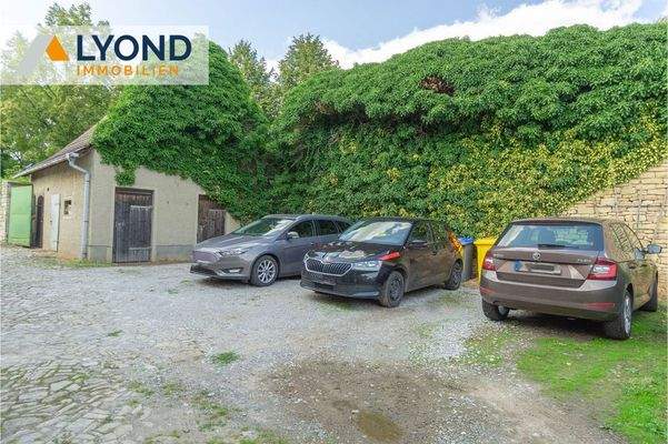 Stellplätze Innenhof